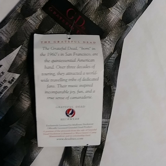 The Grateful Dead smokestack lightning tie - Picture 3 of 3